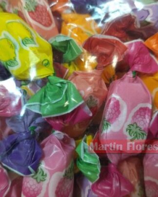 Caramelo masticable frutas