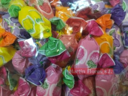 Caramelo masticable frutas