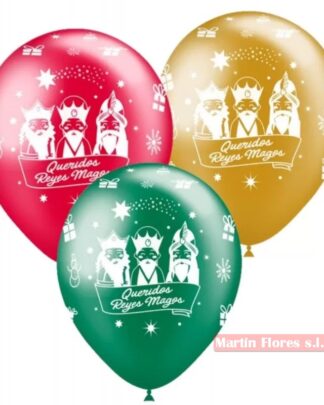 Globos reyes magos 8u