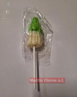 Piruleta caramelo nazareno verde/bl