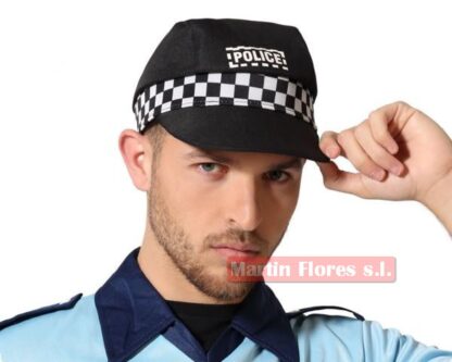 Gorra policía local básica