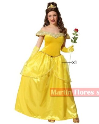 Disfraz princesa amarilla