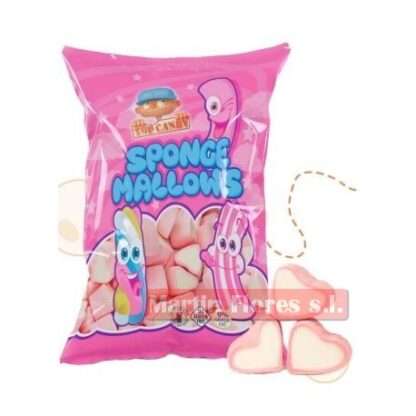 Esponjita rosa corazón - Imagen 3