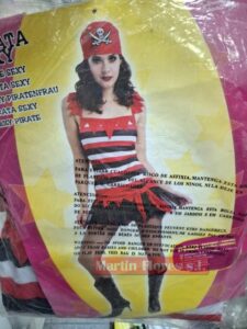 Disfraz pirata sexy S