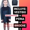 Disfraz mantilla especial niña