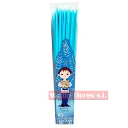 Cañitas pica pica grandes celeste