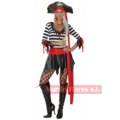 Disfraz pirata sexy vestido