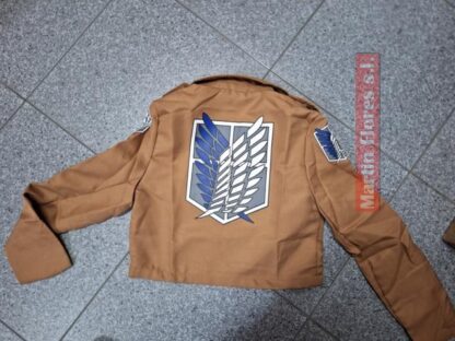 Disfraz piloto chaqueta vintage - Imagen 2