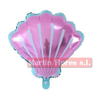 Globo foil Concha almeja