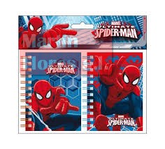 2u Libretas spiderman
