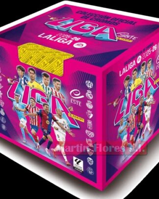 Caja estampas sobres liga 2025-26 panini
