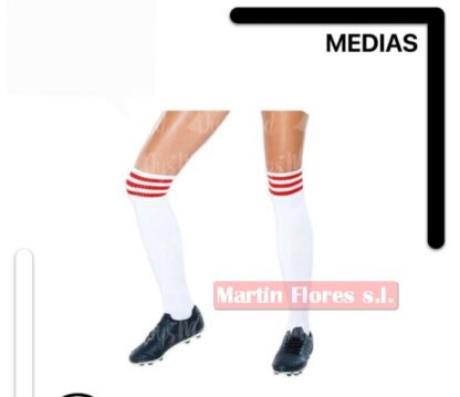 Medias deportista raya roja