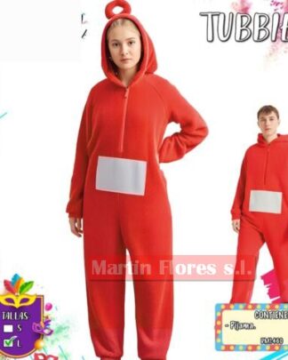 Pijama tubbie rojo
