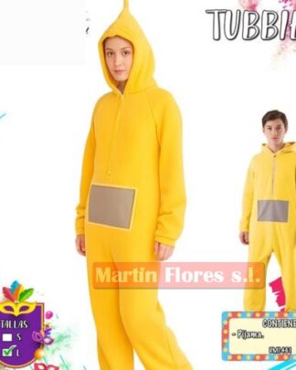 Pijama tubbie amarillo