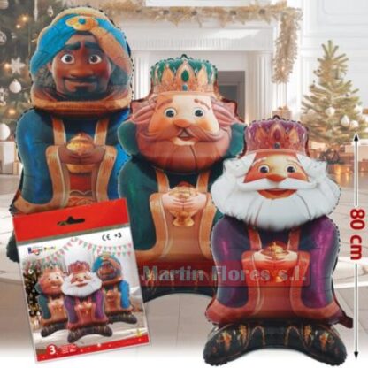Globos foil 3u reyes magos