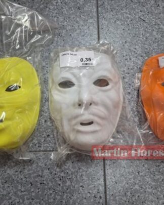 1u Careta plástico saldo