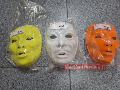 1u Careta plástico saldo