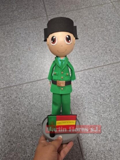 Muñeco fofucha Guardia Civil calvo 4 (en stock)
