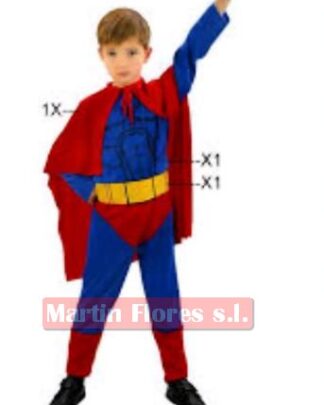 Disfraz super hero capa
