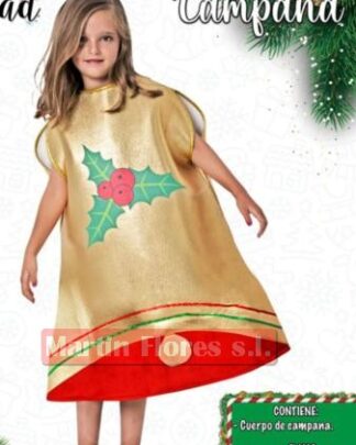 Disfraz campana detalle