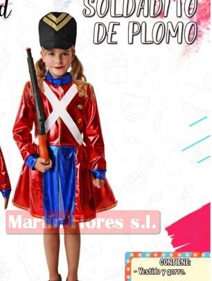 Disfraz cascanueces niña