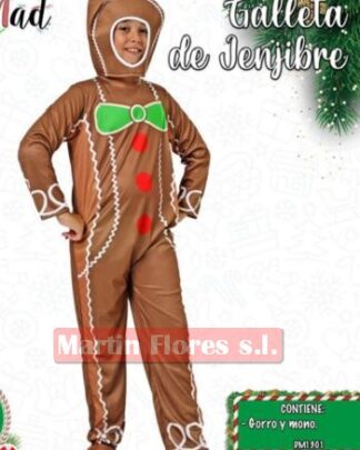 Disfraz galleta Jengibre