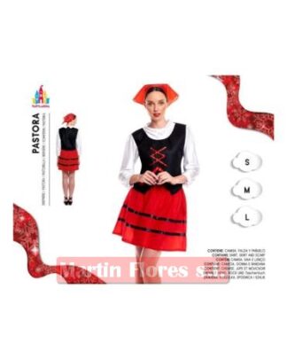 Disfraz pastora mujer R/N