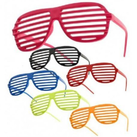 Gafas gigantes rayas