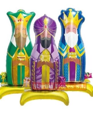 Globos foil 3u reyes magos largos