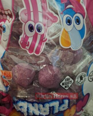 Esponjita morada envuelta