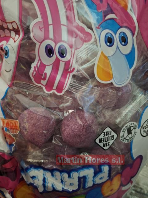 Esponjita morada envuelta