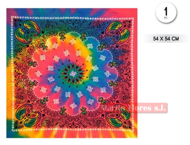 Pañuelo hippie signo paz