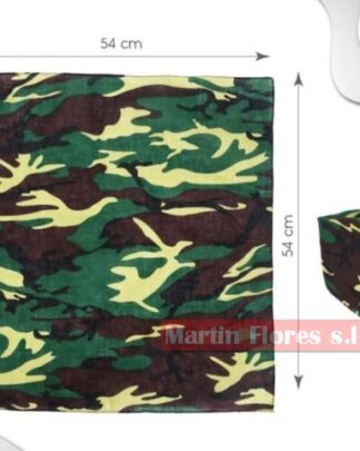 Pañuelo camuflaje guerra