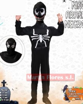 Disfraz black spider C