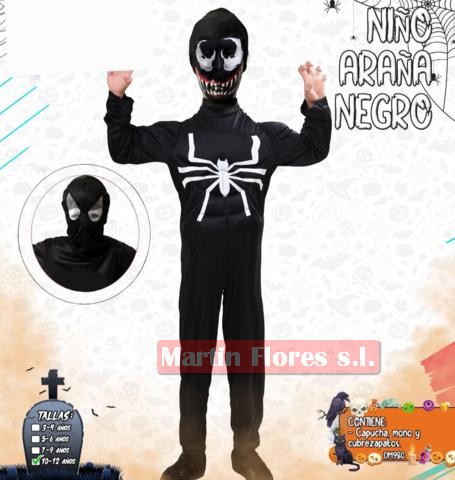 Disfraz black spider C