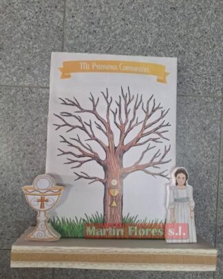 Árbol huellas comunión