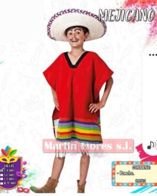 Disfraz mejicano niño DYS