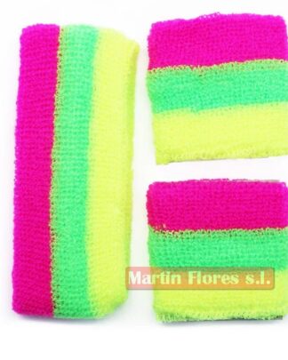Set muñequera y cinta Flour