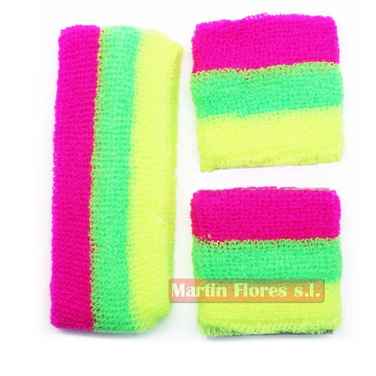 Set muñequera y cinta Flour