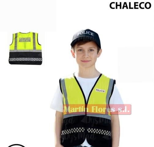 Chaleco policía local infantil