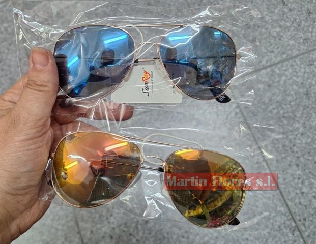 Gafa policia espejo